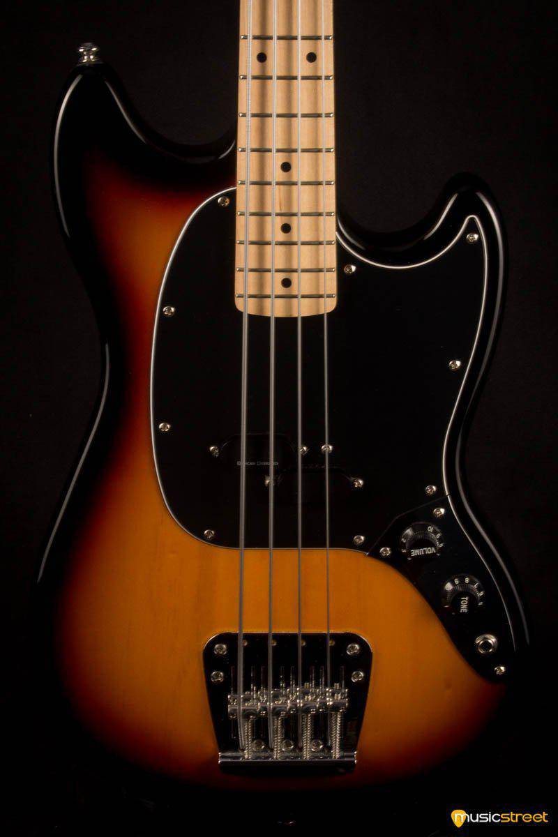 USED - Squier Vintage Modified Mustang Bass Sunburst