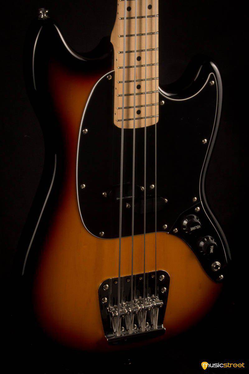 USED - Squier Vintage Modified Mustang Bass Sunburst