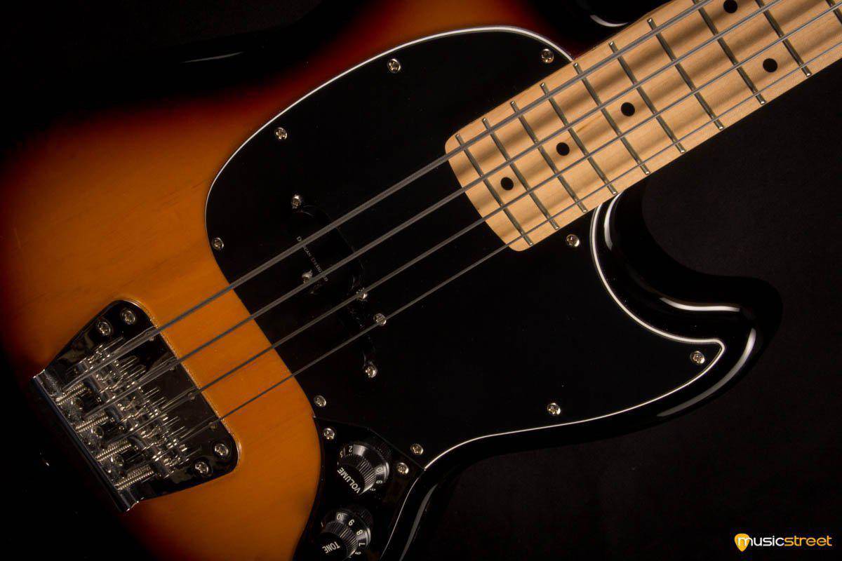 USED - Squier Vintage Modified Mustang Bass Sunburst