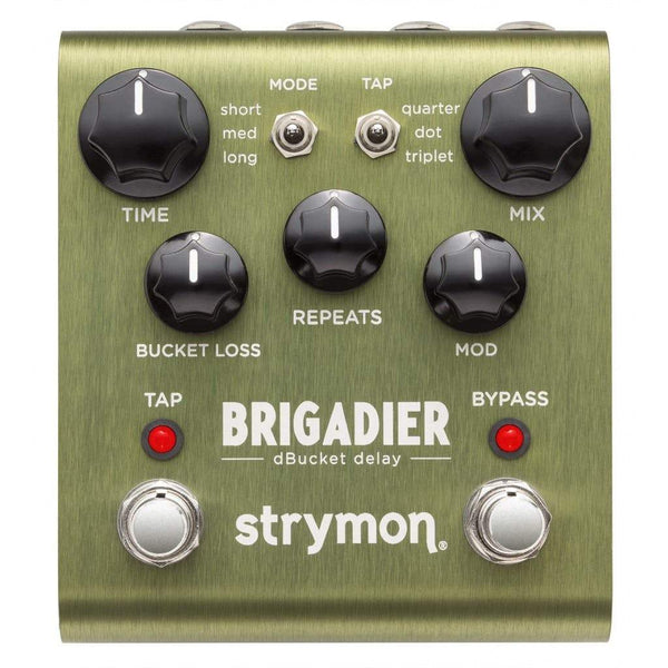 Strymon Brigadier Dbucket Delay Effects Pedal - MusicStreet