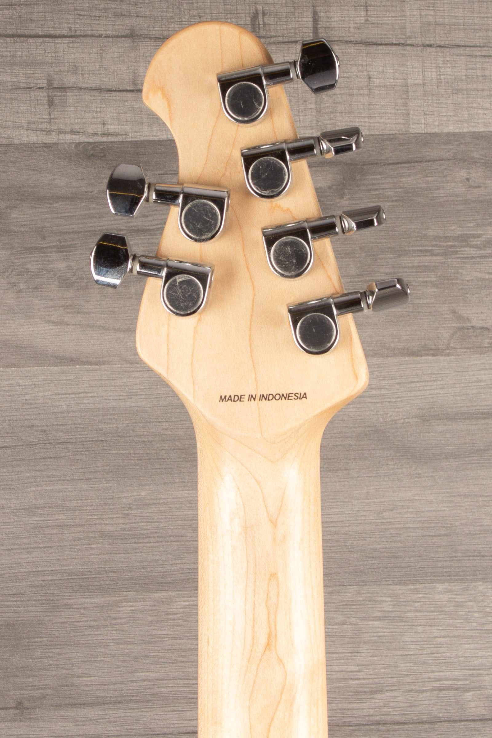 MusicMan Sterling Axis Flame Maple - Trans Gold