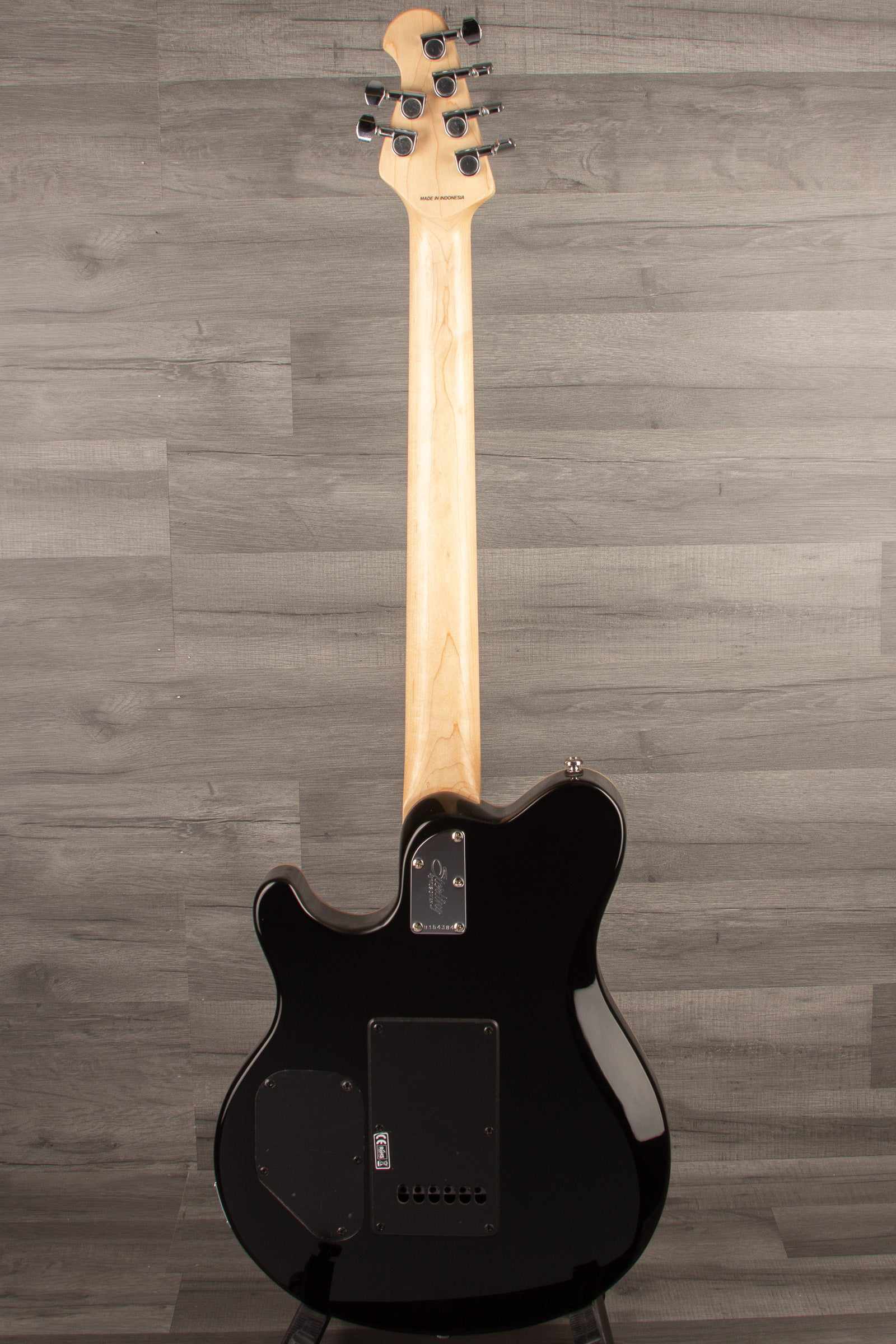 MusicMan Sterling Axis Flame Maple - Trans Gold