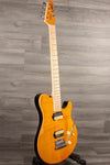 MusicMan Sterling Axis Flame Maple - Trans Gold - MusicStreet