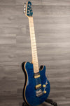 MusicMan Sterling Axis Flame Maple - Neptune Blue - MusicStreet