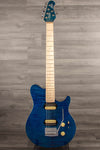 MusicMan Sterling Axis Flame Maple - Neptune Blue - MusicStreet