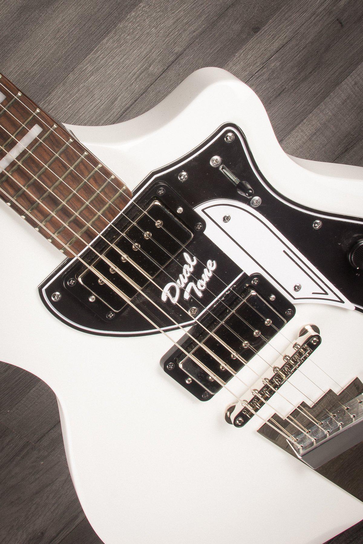 Supro Electric Guitar Supro David Bowie Ltd Edition 1961 Dual Tone - Arctic White