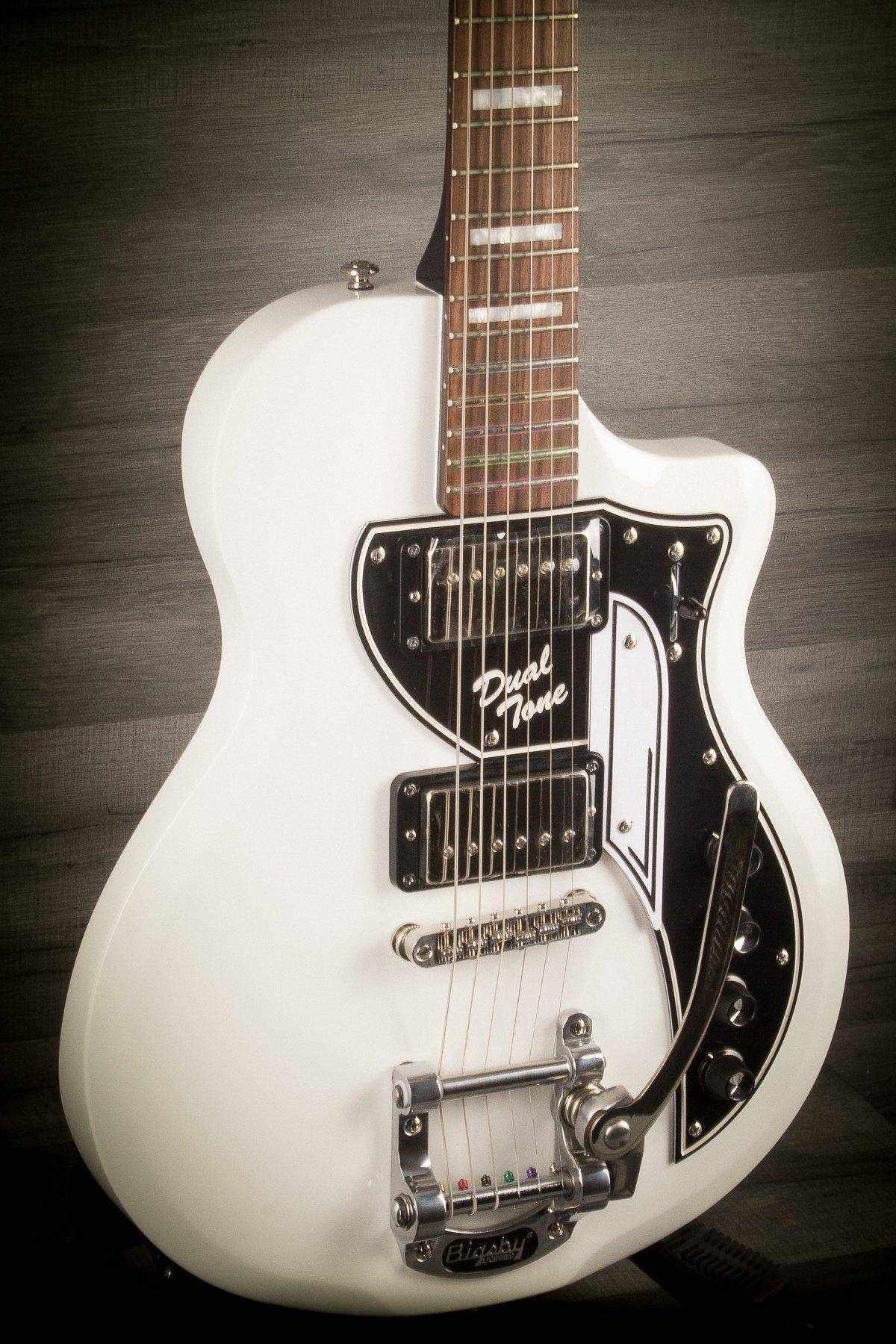 Supro David Bowie Ltd Edition Dual Tone - Arctic White