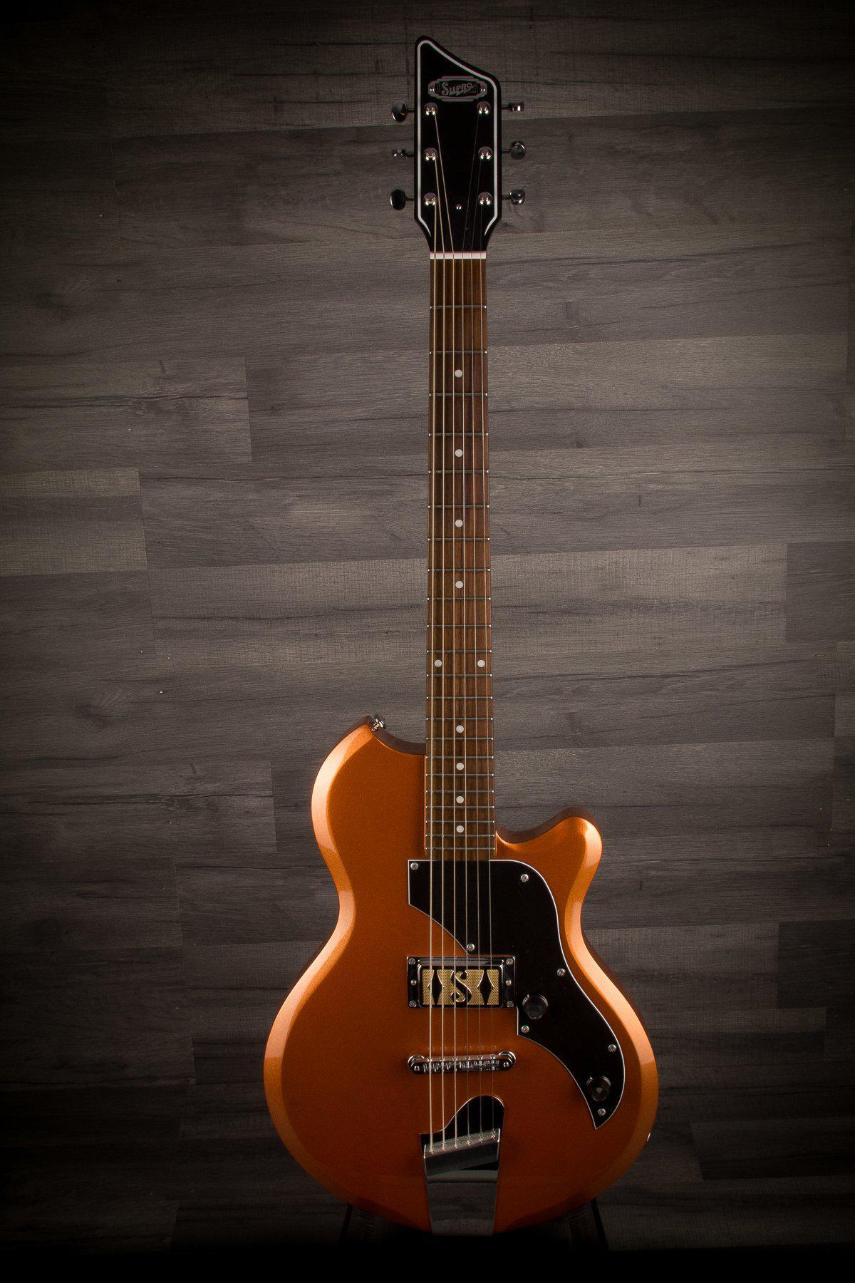 Supro Jamesport Electric Guitar including hard case - MusicStreet