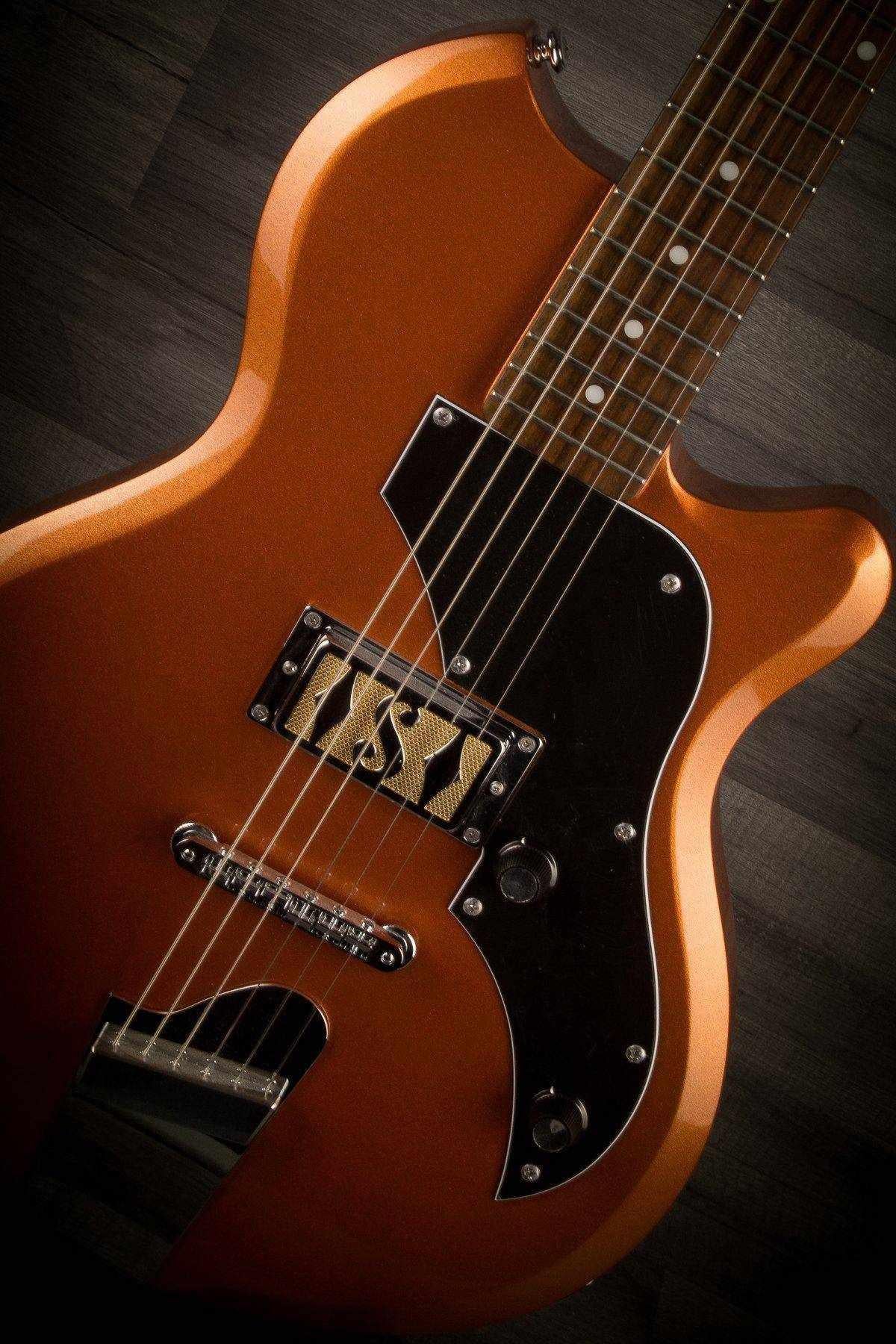 Supro Jamesport Electric Guitar including hard case