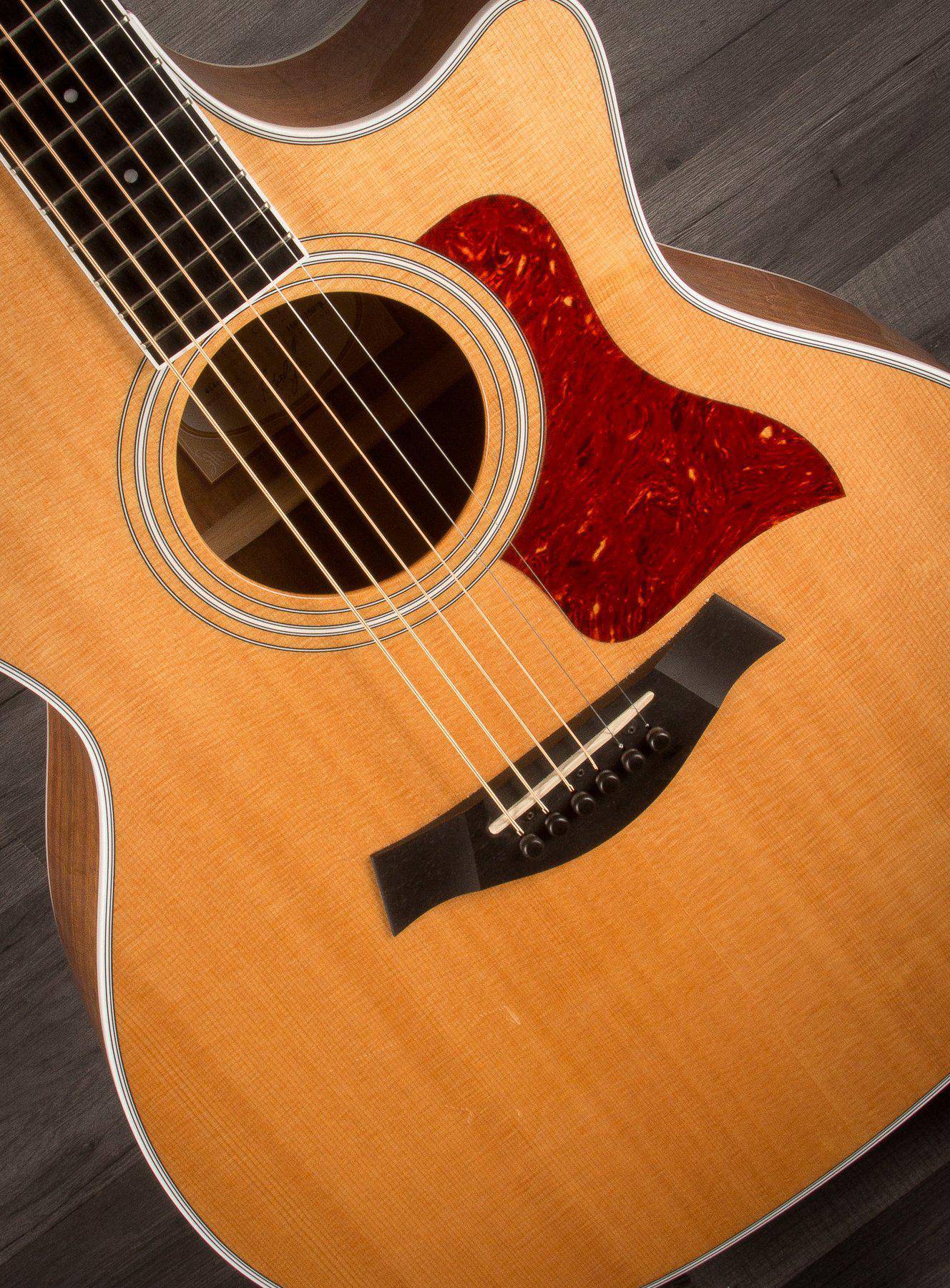 USED - 2015 Taylor 414CE with Hard Case