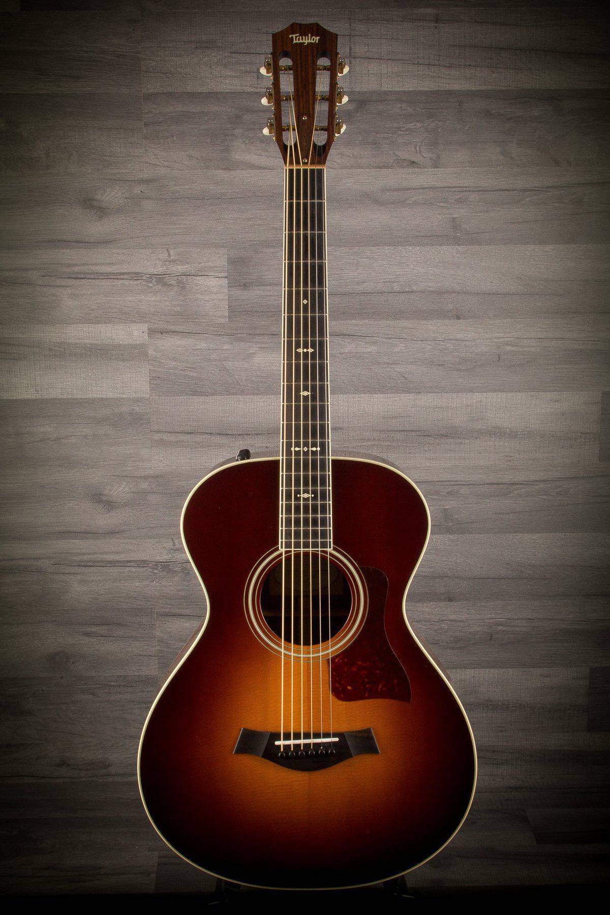 USED - 2015 Taylor 712e 12-Fret Western Sunburst