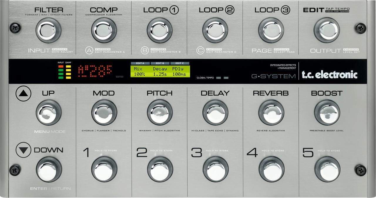 USED - Tc Electronics G-System Multi-Fx Floor Processor