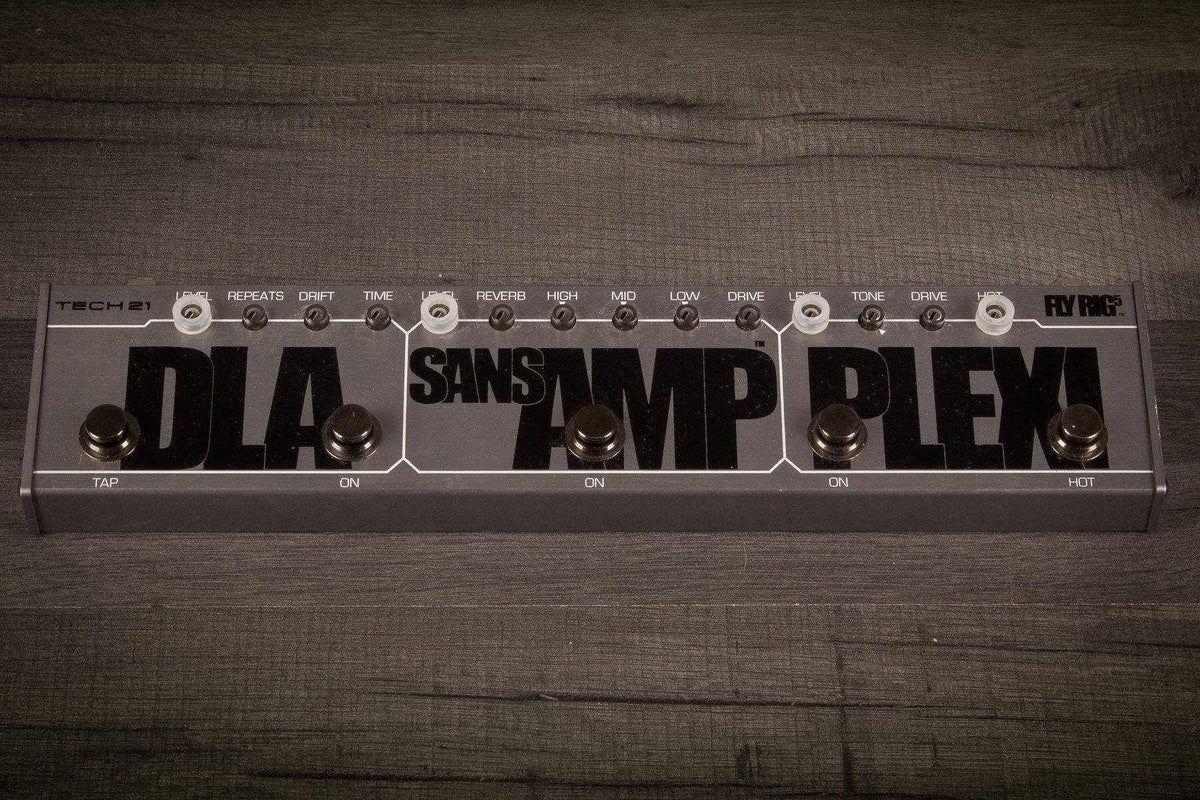 USED - Tech 21 SansAmp Fly-Rig 5 Multi Effect Unit Version 1