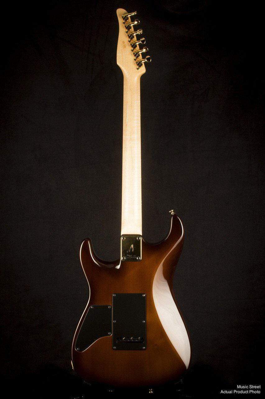 USED - Tom Anderson 2001 Hollow Drop Top Tiger'S Eye Burst