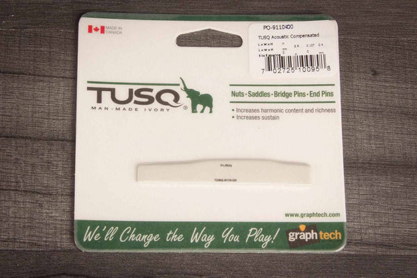 Tusq Accessories Graph Tech TUSQ PQ-9110-00 Martin Acoustic Saddle - Compensated