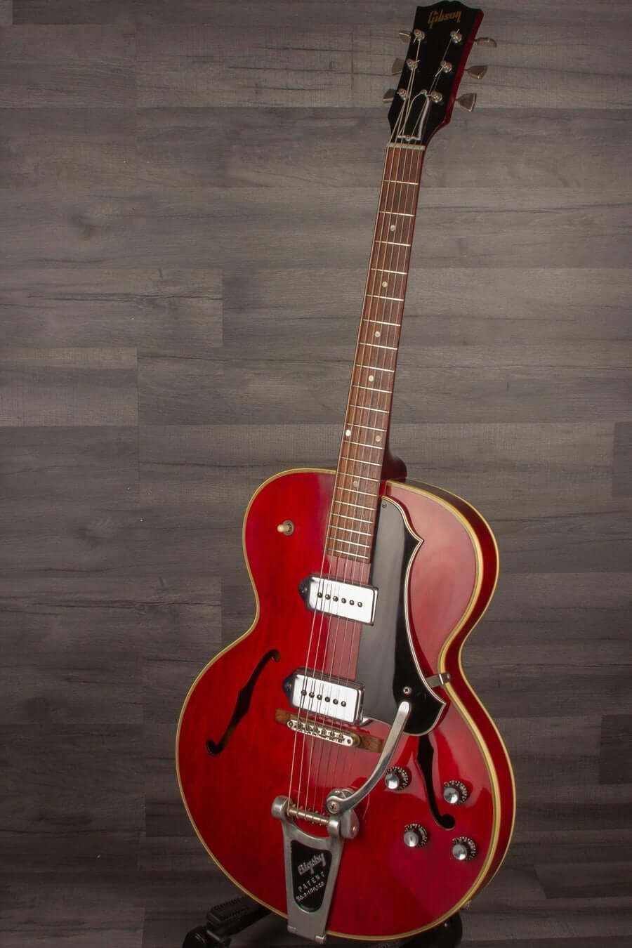USED - Gibson ES125Td 1957 Cherry (Gibson Factory Refinish Circa 1965) #U308014