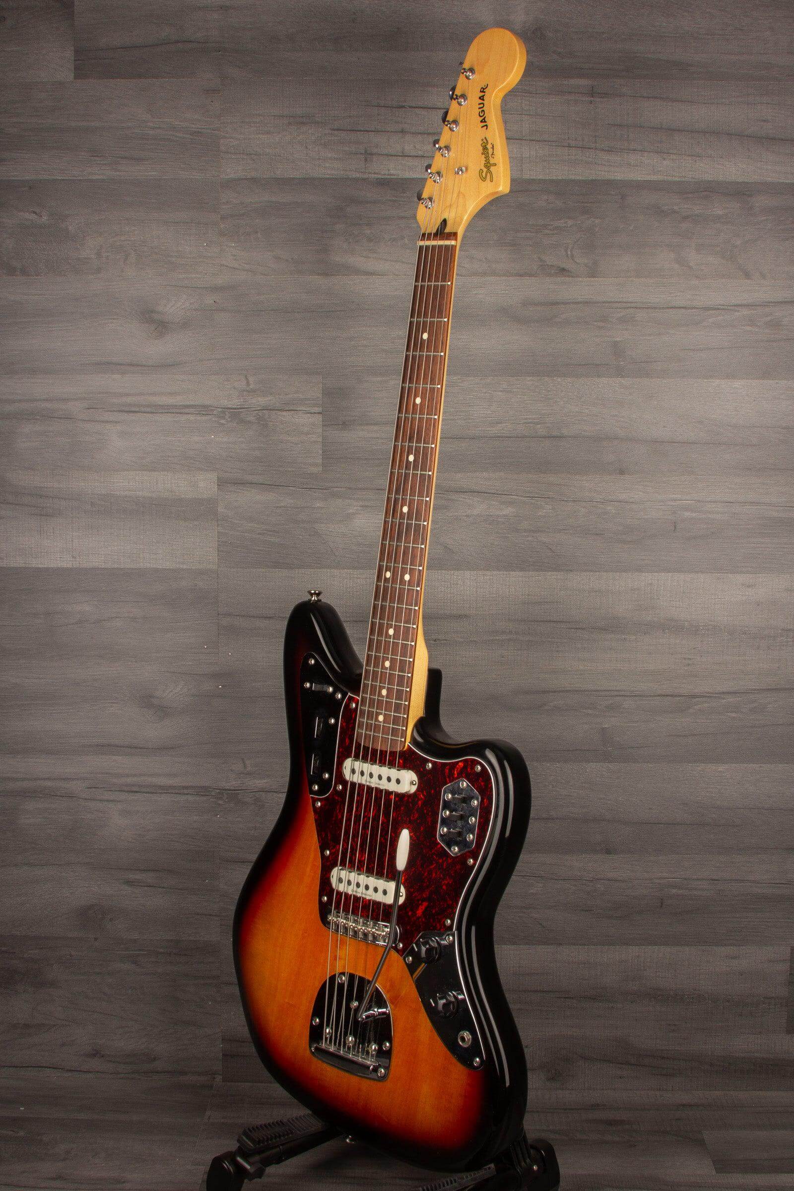 USED Squier - Vintage Modified Jaguar - sunburst
