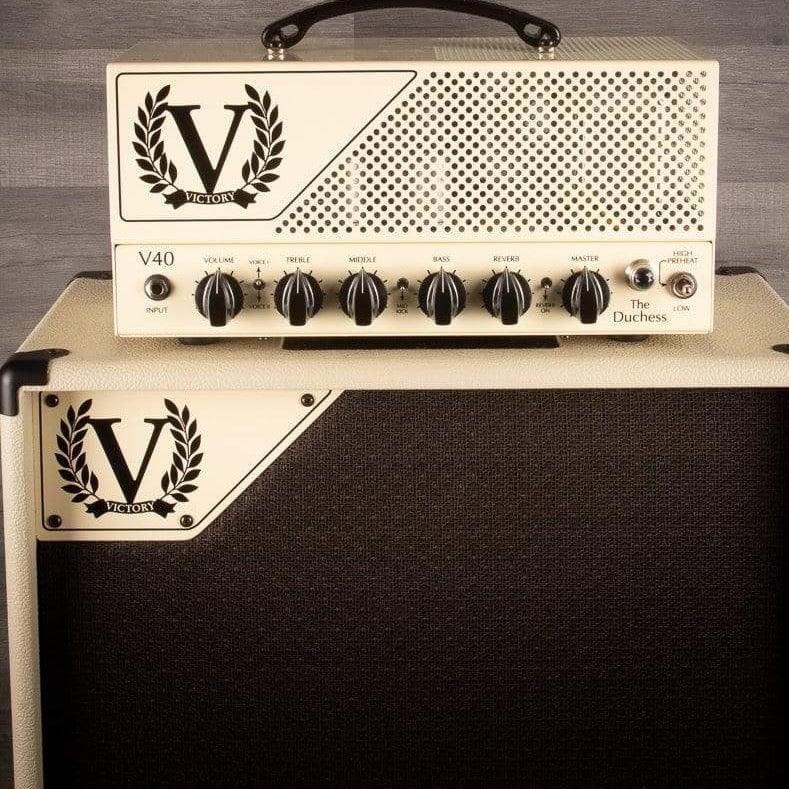 Victory Amplifier USED - Victory V40H The Duchess Guitar Amplifier & V112CC Cab