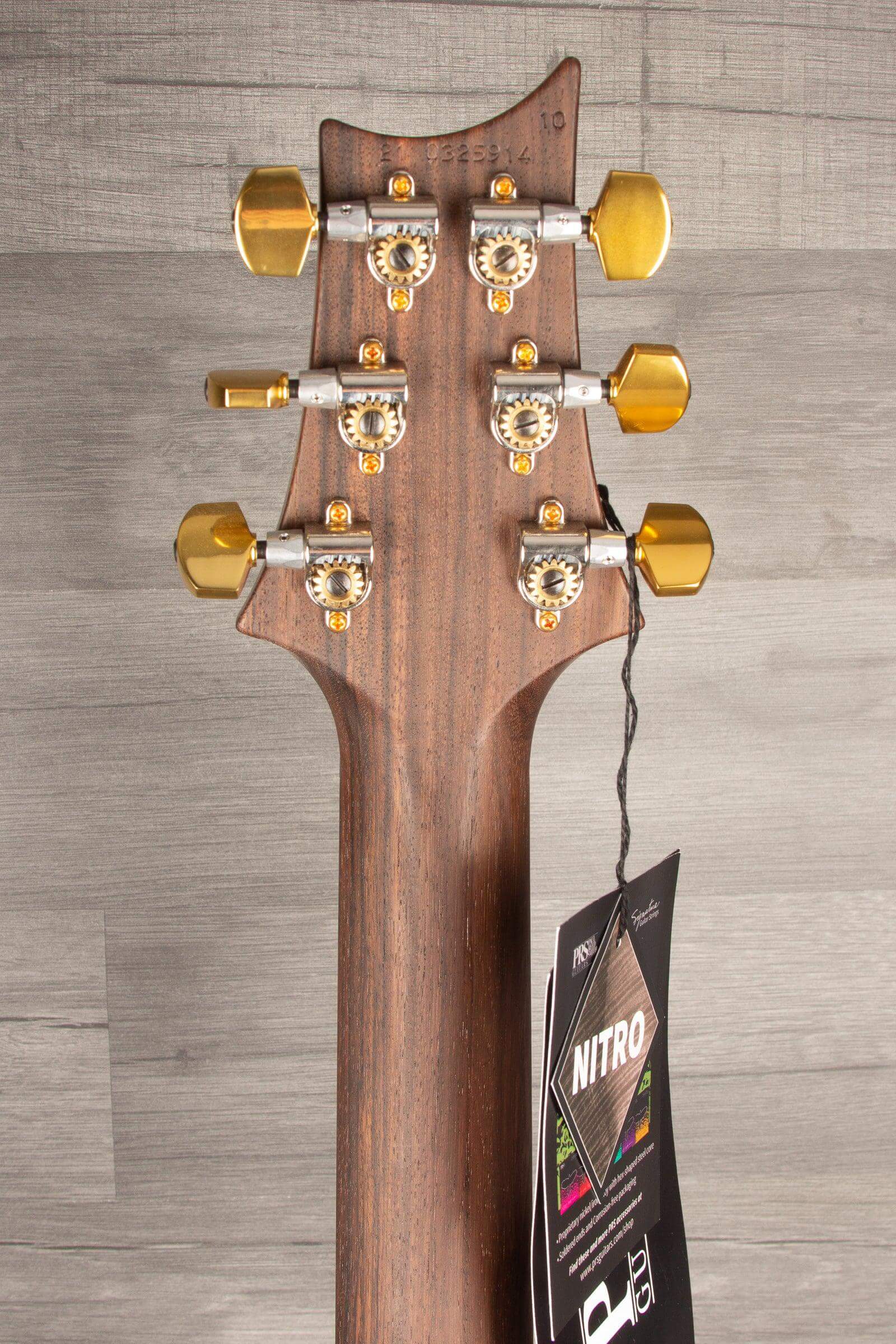 PRS Wood Library Custom 22 Orange Fade Quilt Top - solid Rosewood neck