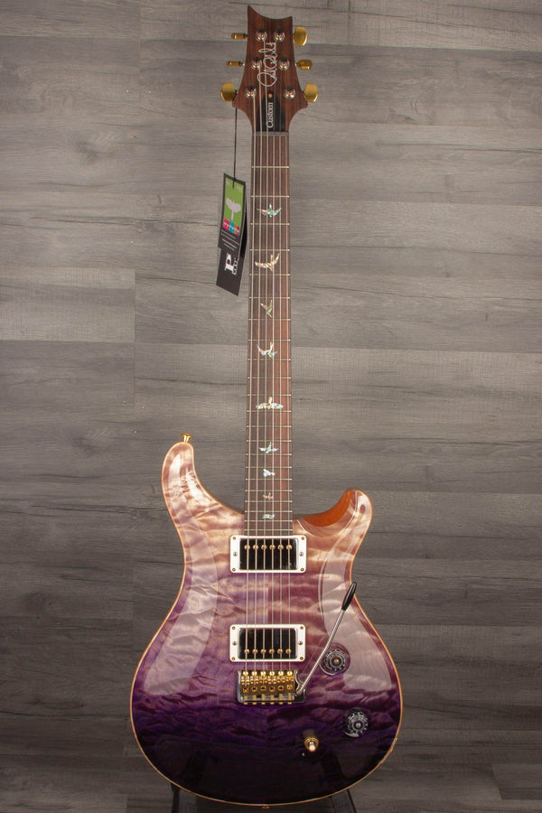 PRS Wood Library Custom 22 Purple Fade Quilt top - solid Rosewood neck - MusicStreet