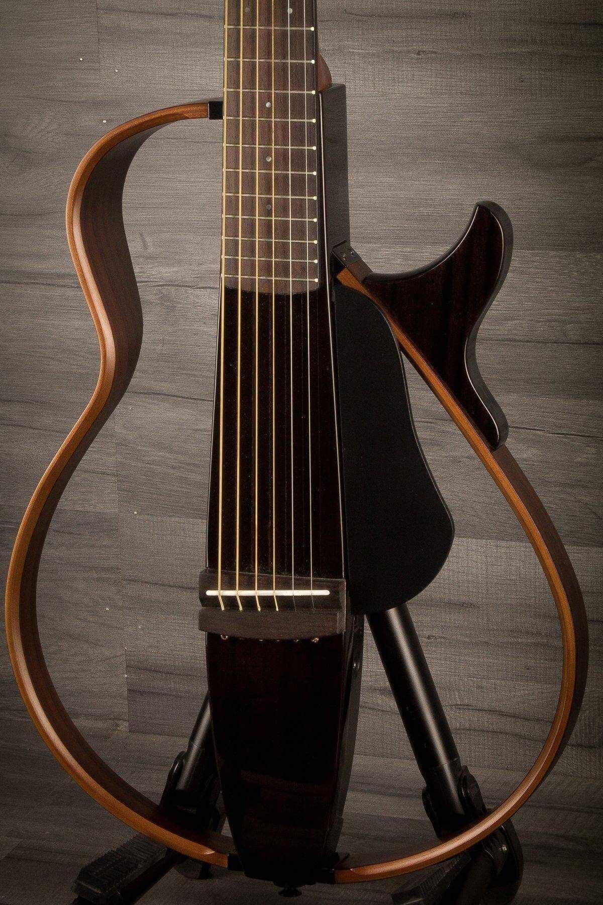 USED - Yamaha SLG200S Silent Guitar Steel - Black