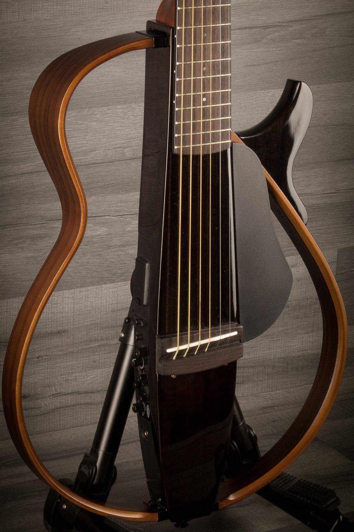 USED - Yamaha SLG200S Silent Guitar Steel - Black