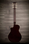Yamaha APXT2 Dark Red Burst Travel Guitar - MusicStreet