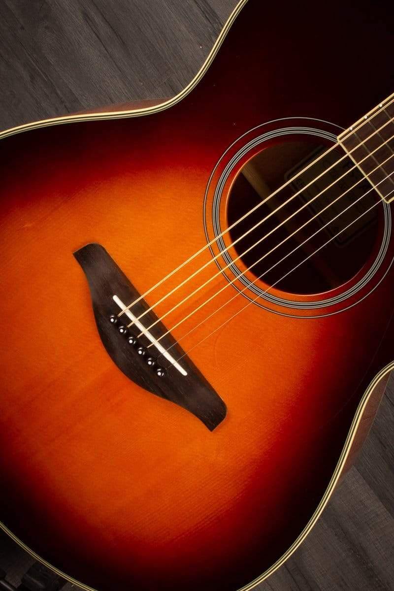 Yamaha FS-TA TransAcoustic Guitar - Brown Sunburst
