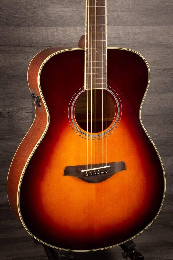 Yamaha Acoustic Guitar Yamaha FS-TA TransAcoustic Guitar - Brown Sunburst