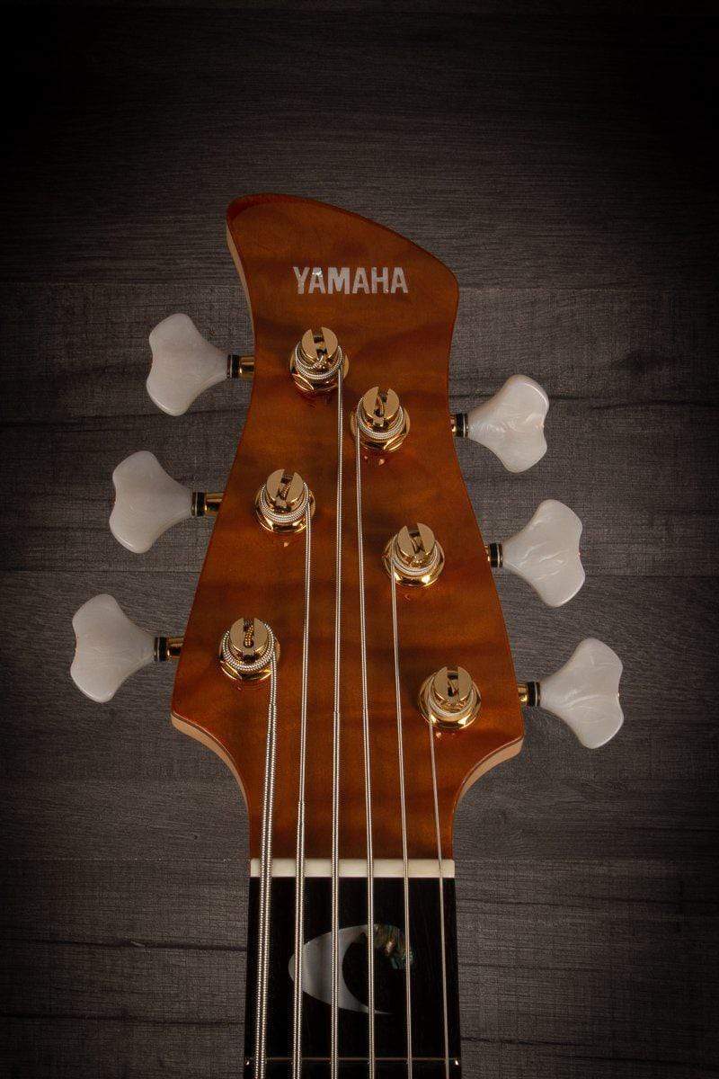 B Stock - Yamaha TRBJP2 'John Patitucci' 6-String Bass Guitar in Amber finish