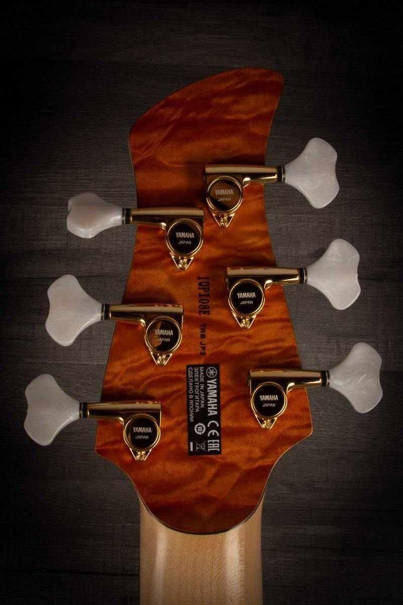 Yamaha TRBJP2 'John Patitucci' 6-String Bass Guitar in Amber finish