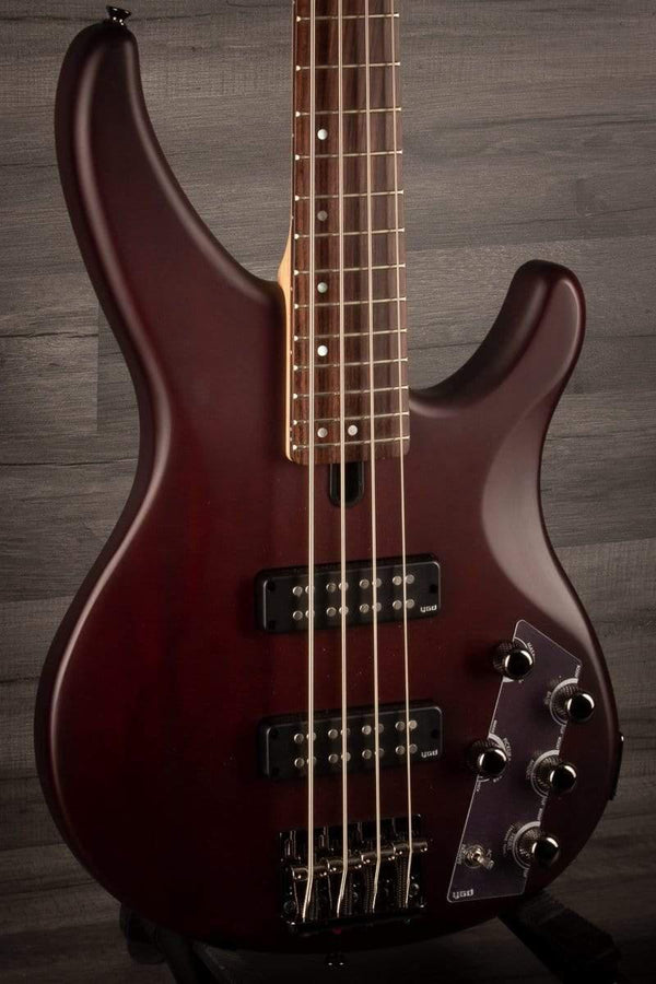 Yamaha Bass Guitar Yamaha TRBX504 Translucent Brown Bass Guitar