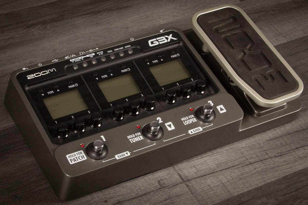 USED - Zoom G3X Multi effects pedal