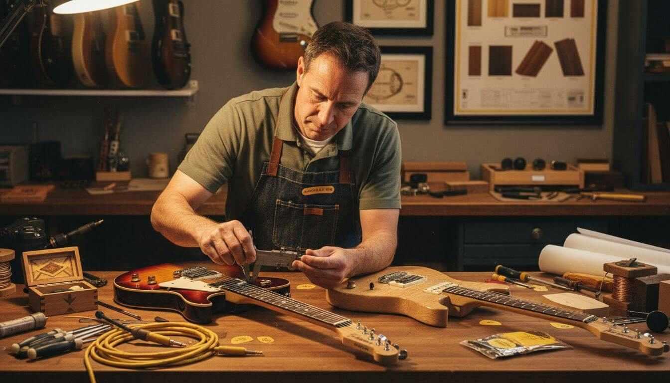 guitar scale comparison