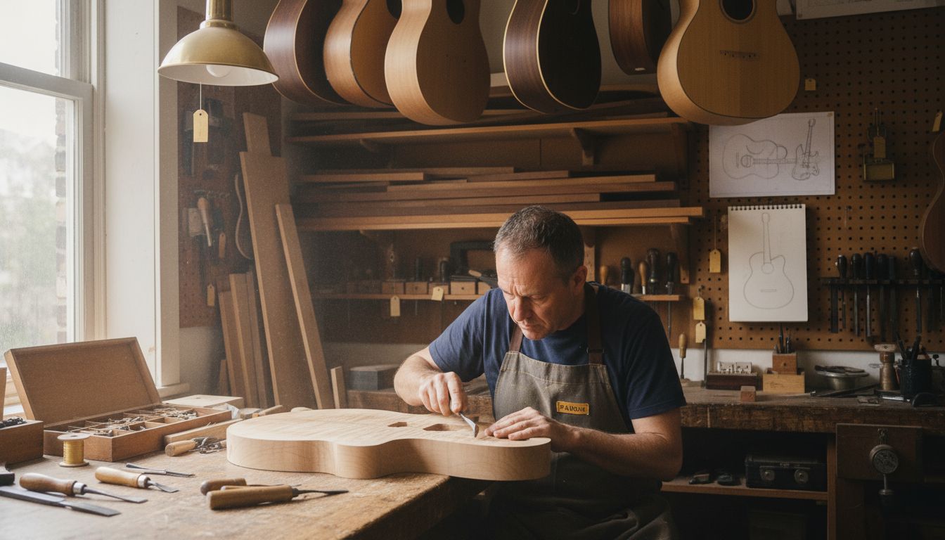 boutique guitar workshop