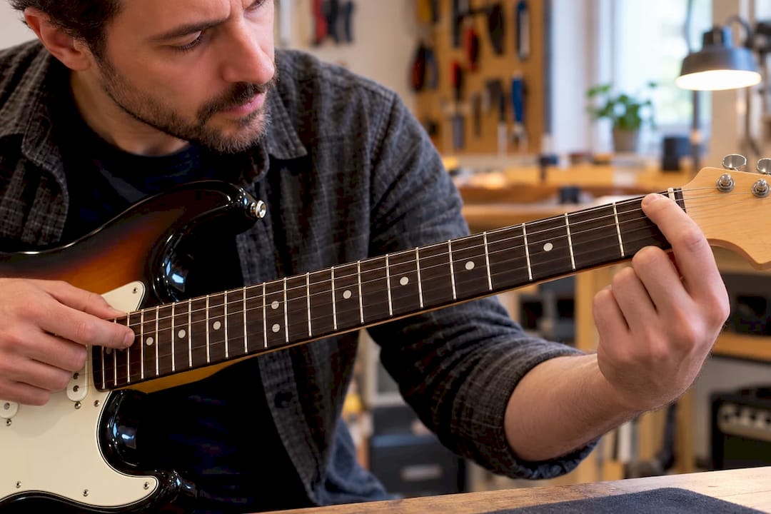 Lower String Action: UK Guitarists, Check Relief Before the Saddle