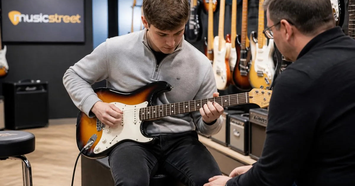 How to Test an Electric Guitar in Store: 2026 Guide | MusicStreet