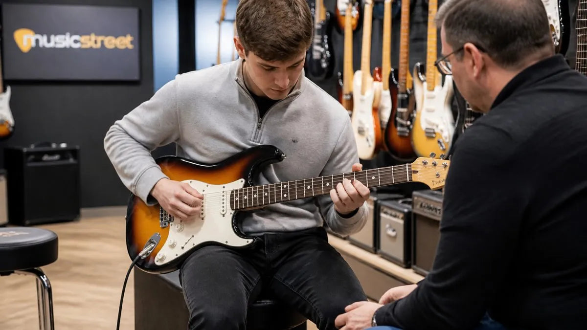 How to Test an Electric Guitar in Store: 2026 Guide
