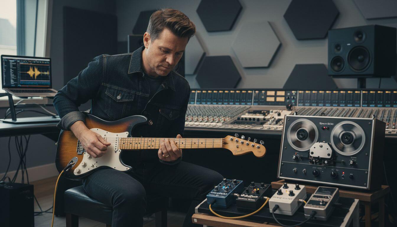 studio guitar echo