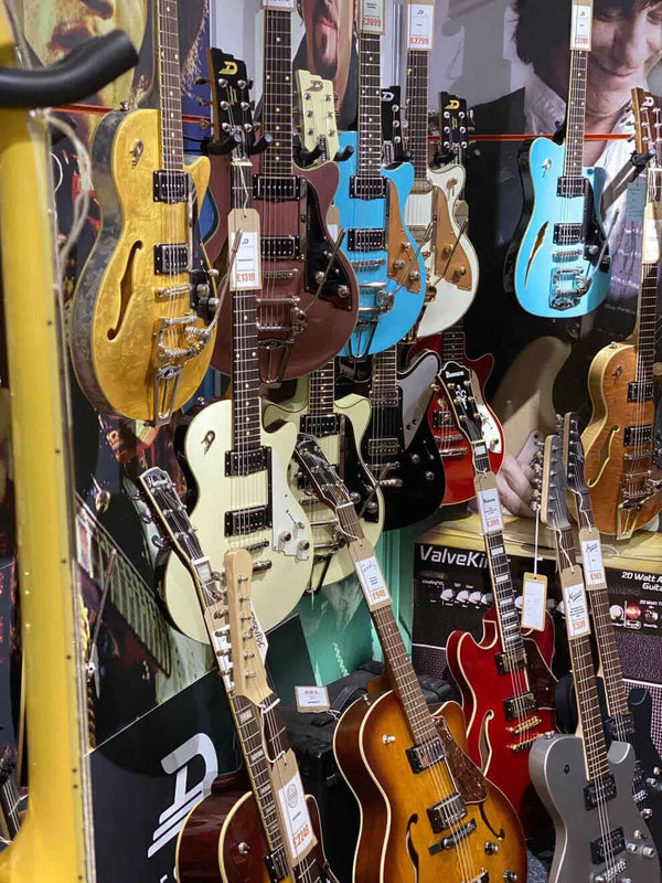 too many guitars?