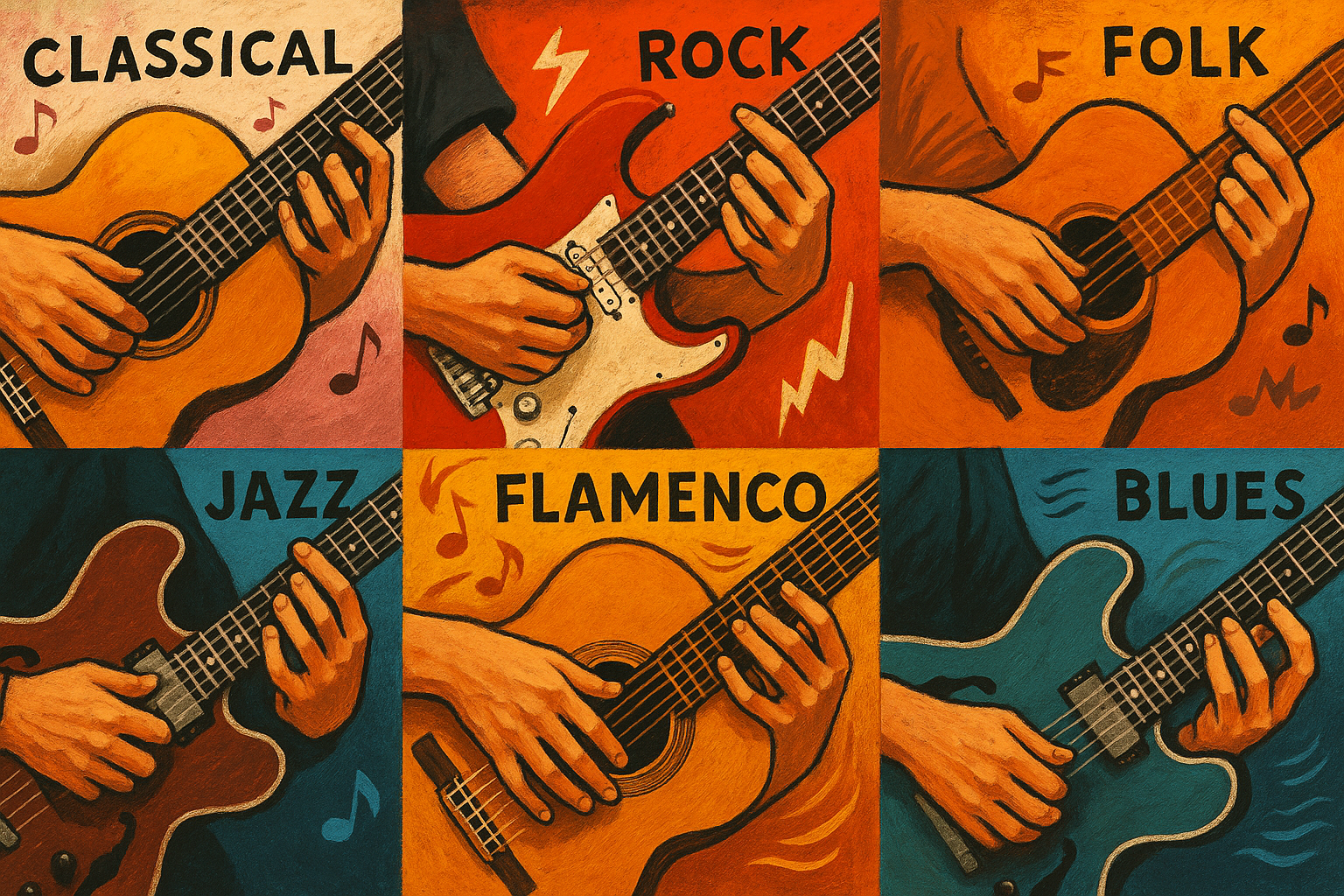 Guitar Playing Styles: The Definitive Guide to Techniques, Genres, and Mastery