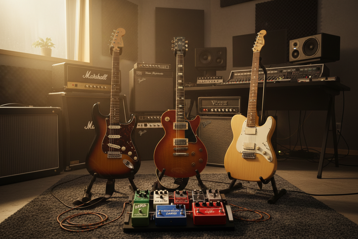 How to Get the Iconic Guitar Sounds of Famous Guitarists