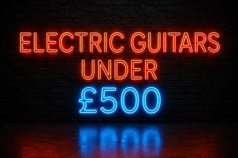 Electric guitars under £500