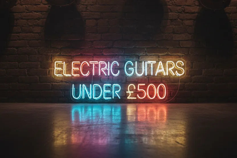Electric guitars under £500