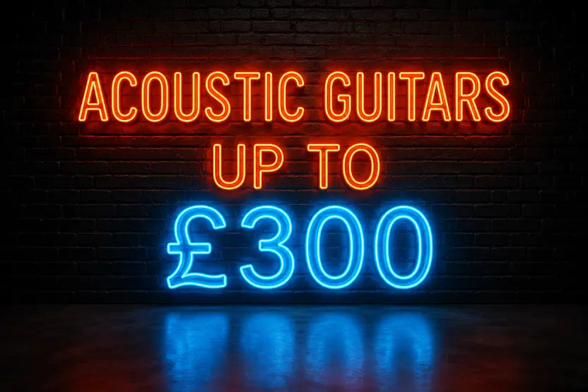 Acoustic guitars upto £300 - MusicStreet