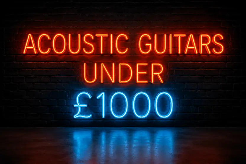 acoustic guitars under £1000
