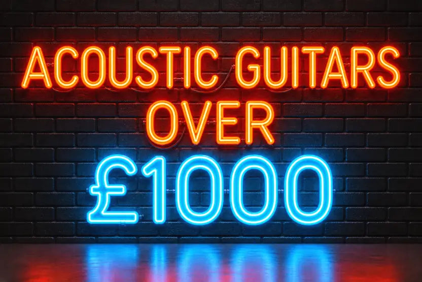 Acoustic guitars over £1000