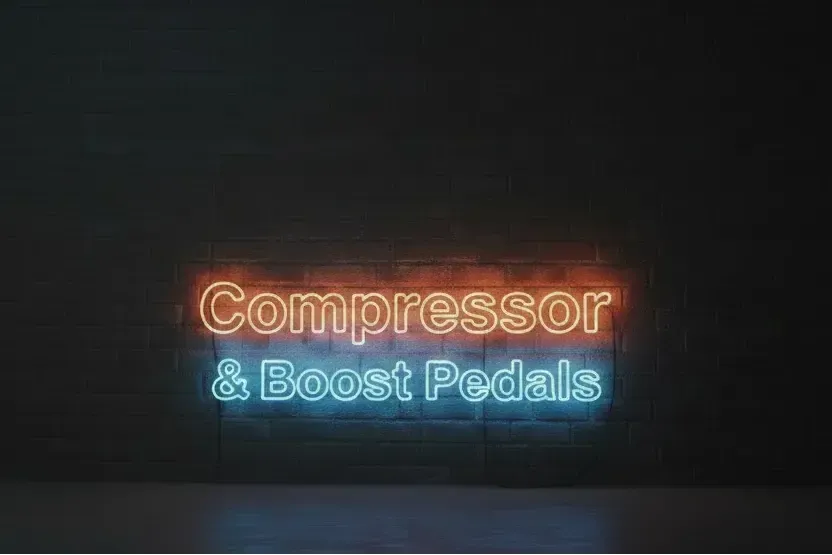 Discover Compressor & Boost Guitar Pedals