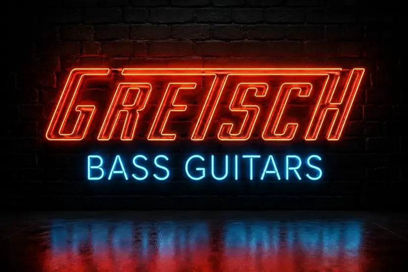 Explore Gretsch Bass Guitars: Top Deals & Free UK Delivery