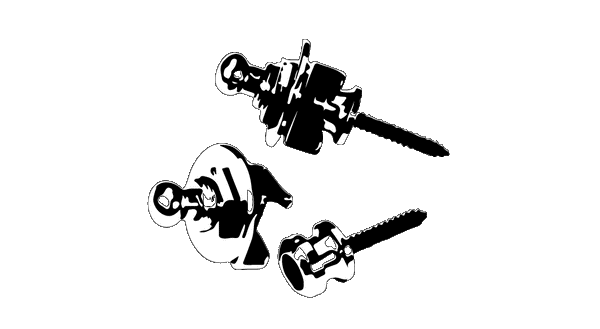 Strap buttons and Straplocks